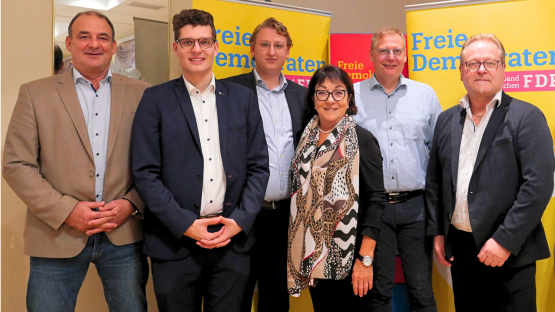 Frank Zabel, Nils Kuchel, Neel Nissen, Veronika Kolb, Lorenz Matzen und Michael Wamser